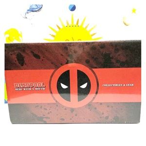 Loot Crate Deadpool Merch with a Mouth limited box